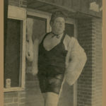 Streetwalker of Laredo by Brian Spies Caffenol Print on Ilford MT 300 Art Paper 10 x 8 inches (20 x 16 inches FRAMED)